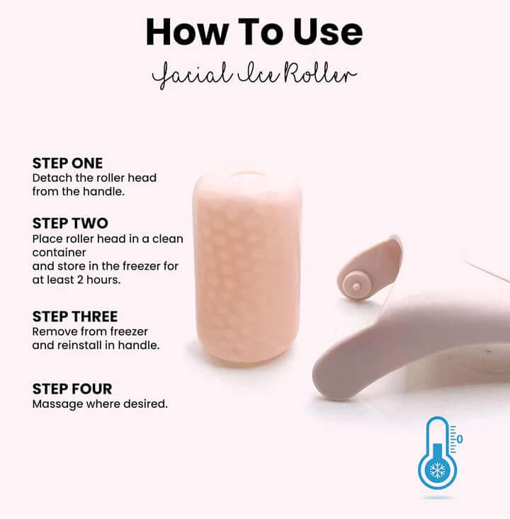 Gesichtskühlroller - Faltenreduzierung & Entspannung