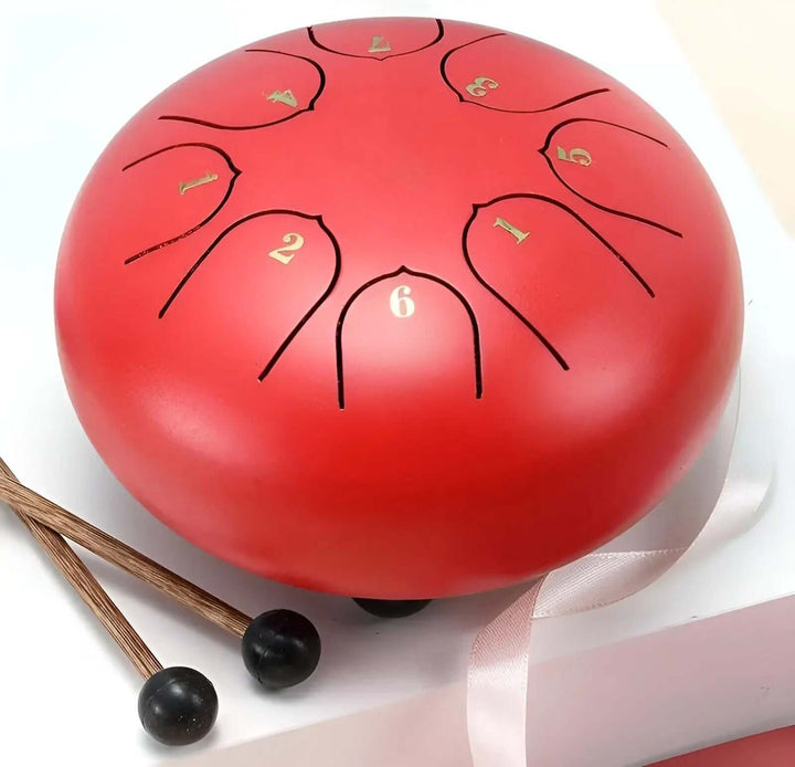 Entspannungstrommel aus Stahl - Regenklänge