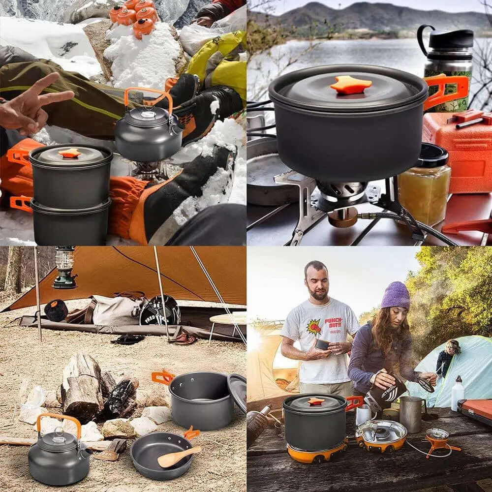 Ensemble de cuisine de camping léger pour l'extérieur