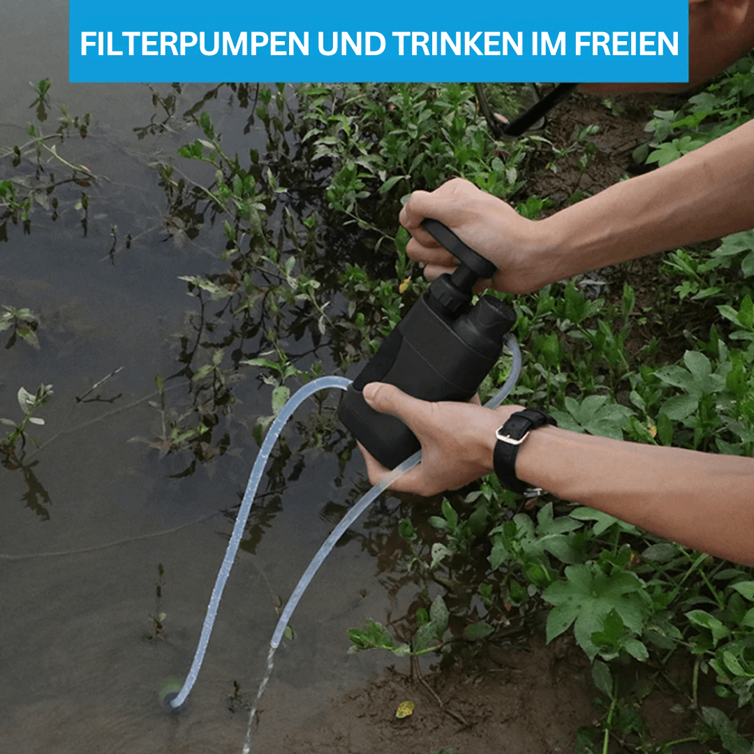 Filtre à eau portable pour l'extérieur et le camping