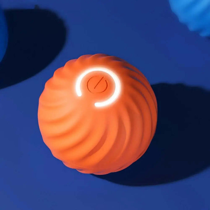 Jouet interactif à roulettes pour chien