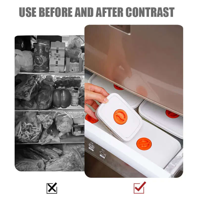 Récipients de conservation des aliments avec couvercles à minuterie - idéaux pour les repas