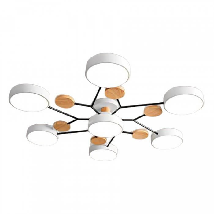 Verzweigte LED-Deckenleuchte Modernes Design