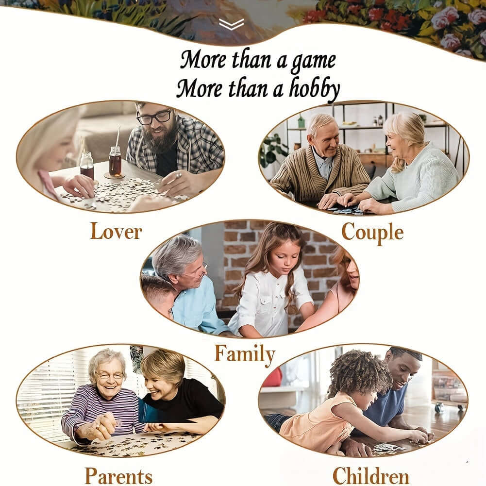 Puzzle rond de 1000 pièces - Motif zodiaque