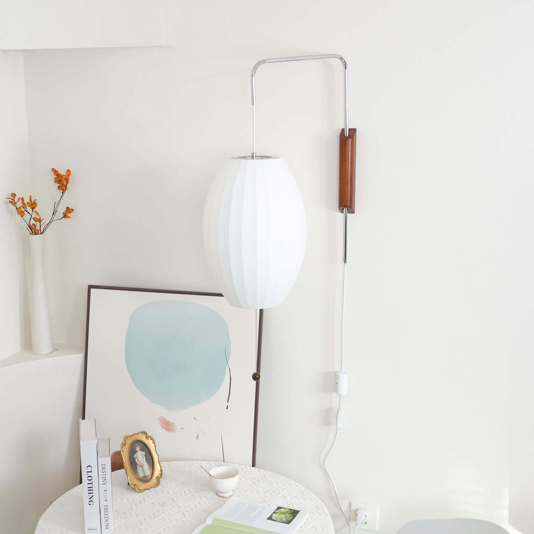 Applique murale moderne design boule lumière blanche chaude
