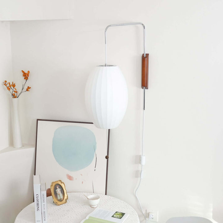 Applique murale moderne design boule lumière blanche chaude