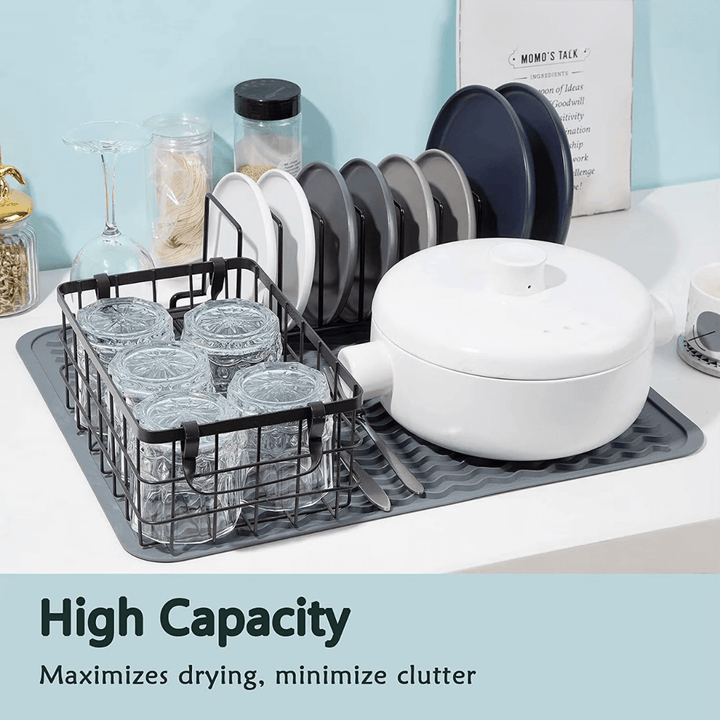 Tapis de séchage en silicone - résistant à la chaleur et polyvalent