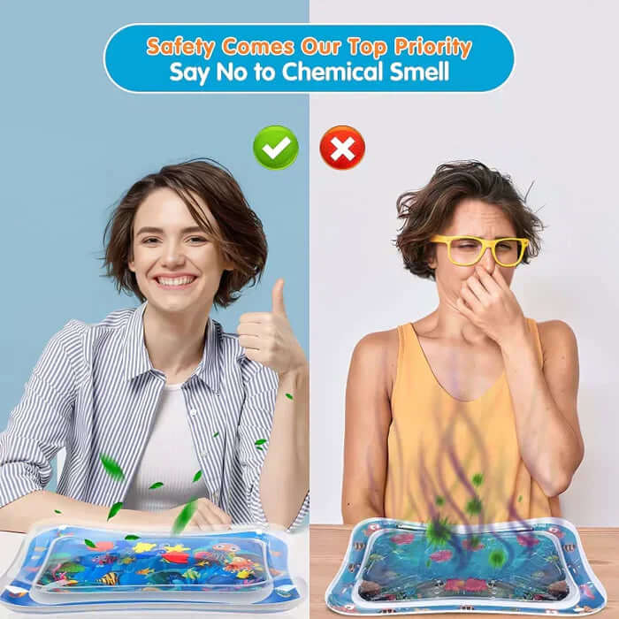 Tapis de jeu d'eau interactif pour chats