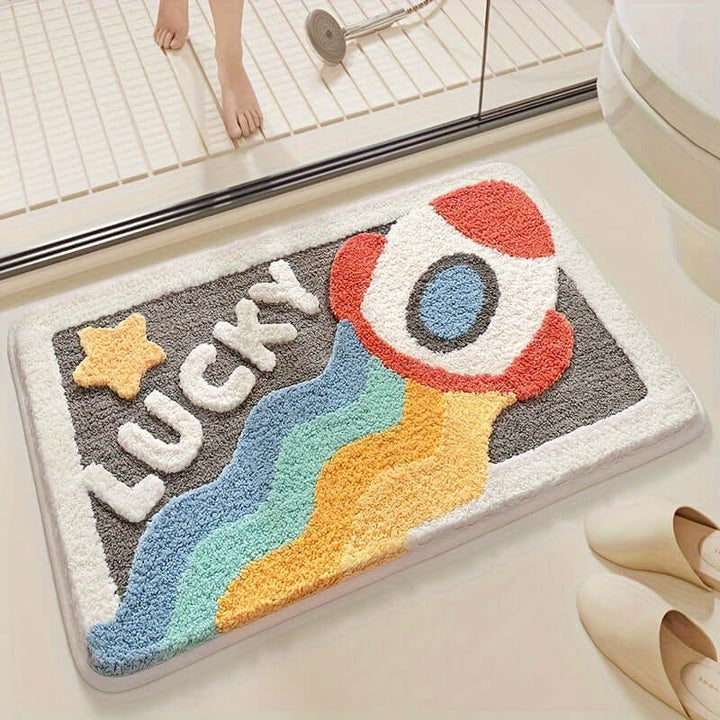 Tapis de bain antidérapant super absorbant - Milo