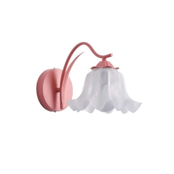 Blumen Wandlampe Retro Design