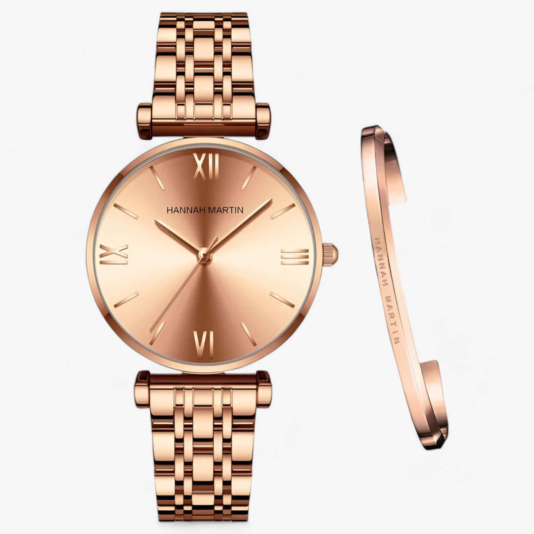 Montre élégante pour femme en titane