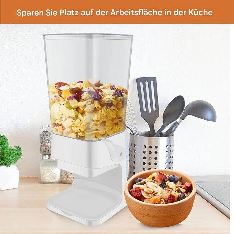 Vertikaler Vorratsspender - Platz sparend & praktisch