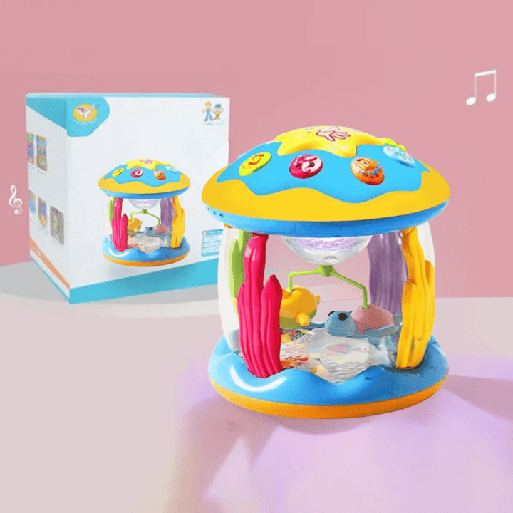 Carrousel musical pour bébé - Musique et lumière