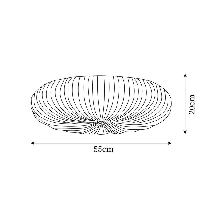Plafonnier LED moderne, dimmable, rond