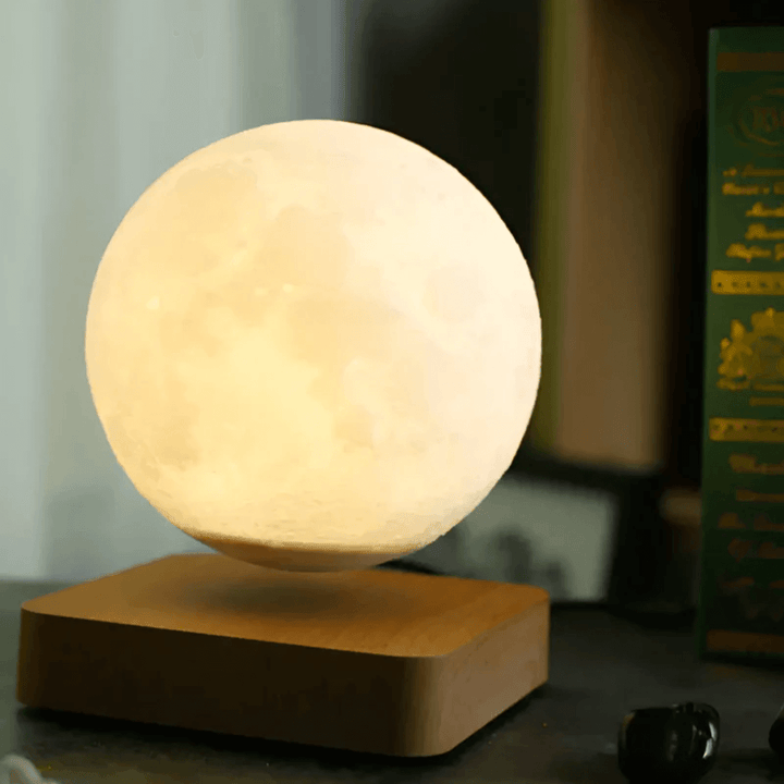 Lampe lunaire flottante avec commande tactile