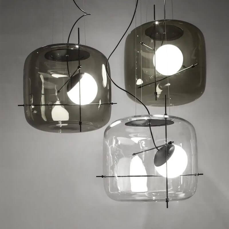 Moderne Glas Pendelleuchte Ø 30cm
