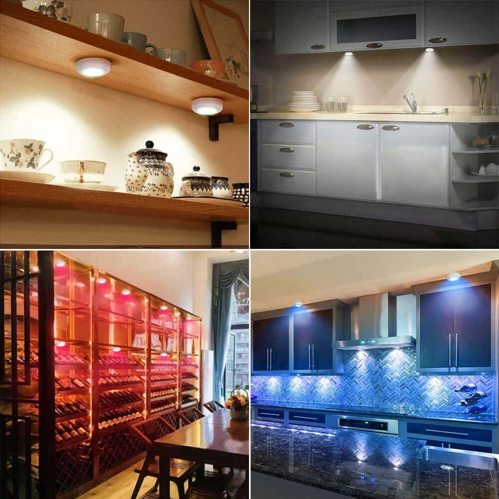 Veilleuse LED pour armoire avec télécommande
