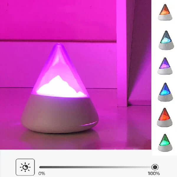 LED Eisberg Nachtlicht - Stimmungslampe