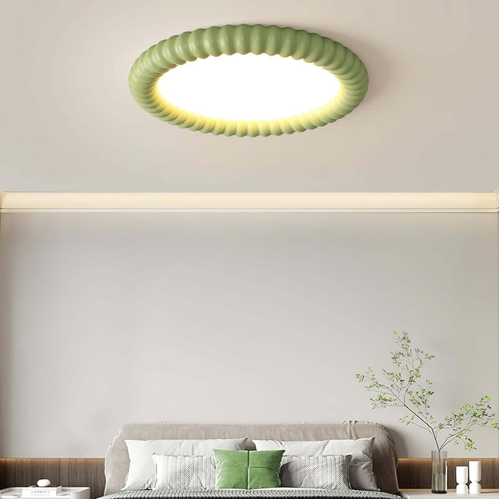 Plafonnier LED moderne - design ondulé