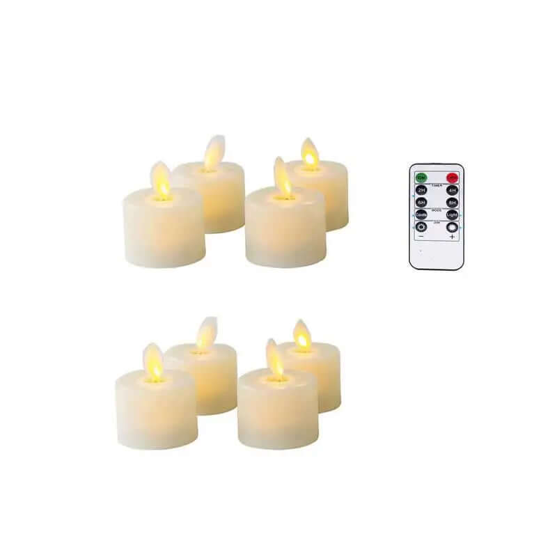LED Kerzenset mit beweglichem Docht