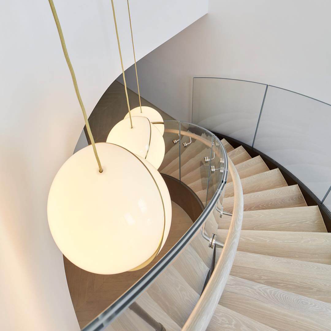 Suspension en forme de lune Design moderne