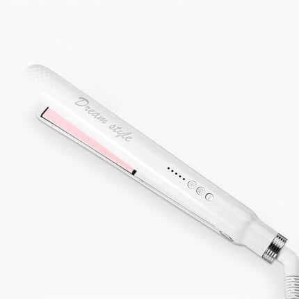 Fer à friser et lisseur 2 en 1 pour une coiffure polyvalente