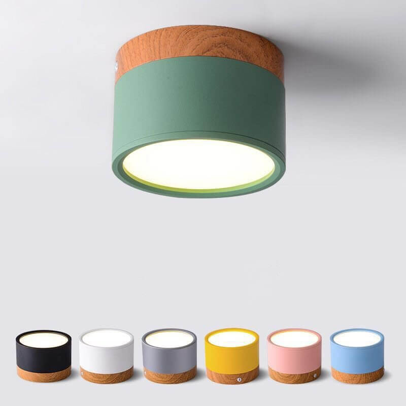 Plafonnier LED moderne, style Morandi