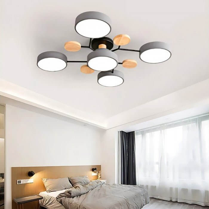 Verzweigte LED-Deckenleuchte Modernes Design