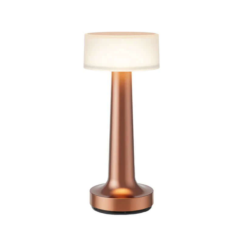 Lampe de table LED moderne à intensité variable - à piles et sans fil