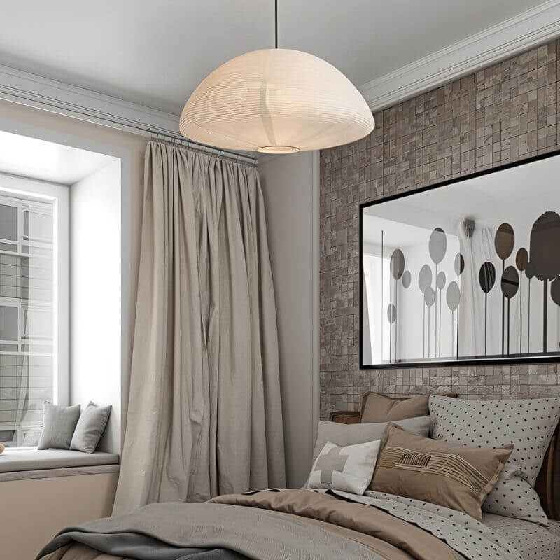 Suspension moderne en papier 26cm