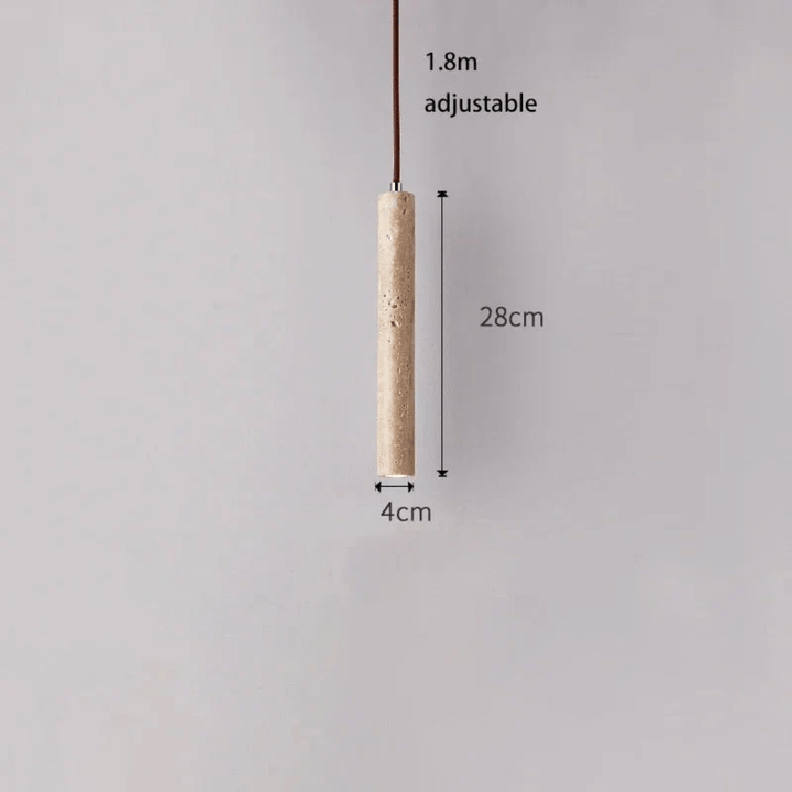 Lustres LED minimalistes de style Wabi-Sabi