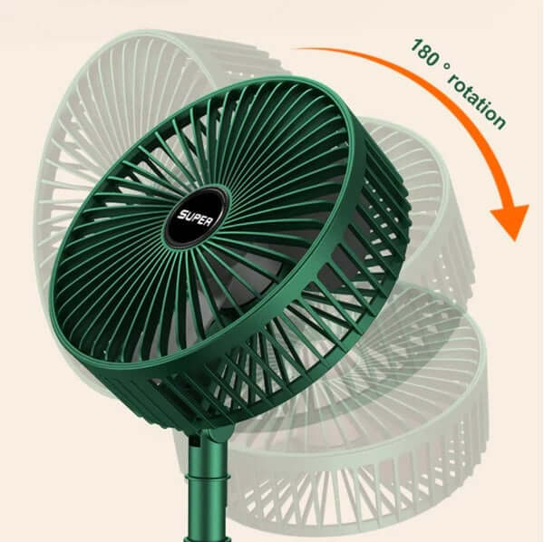 Ventilateur pliable portable à 3 vitesses