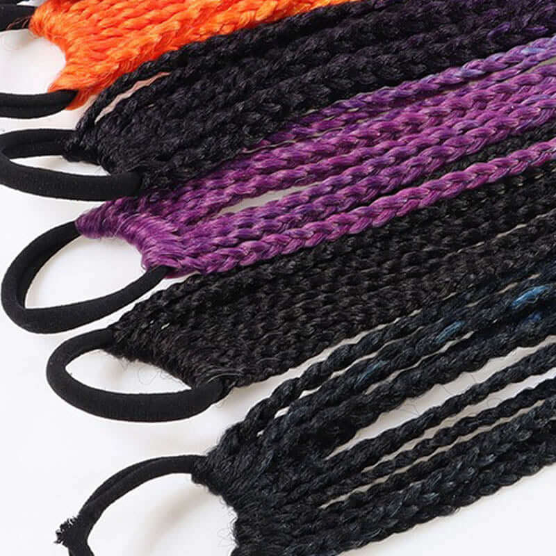 Mehrfarbige Haarverlängerungen für trendige Styles