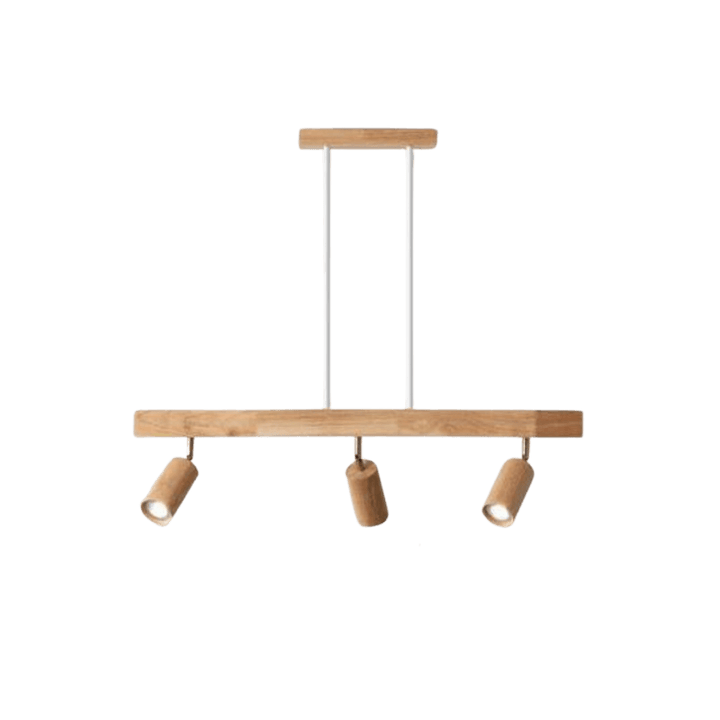 Spot de plafond orientable en bois EcoLux