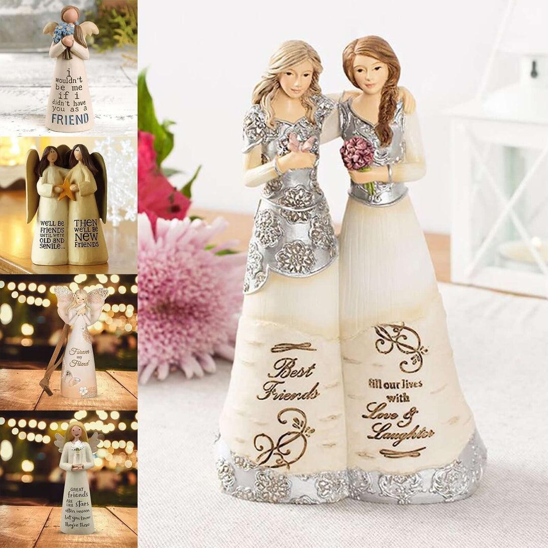 Figurine d'ange de jardin - sculpture décorative