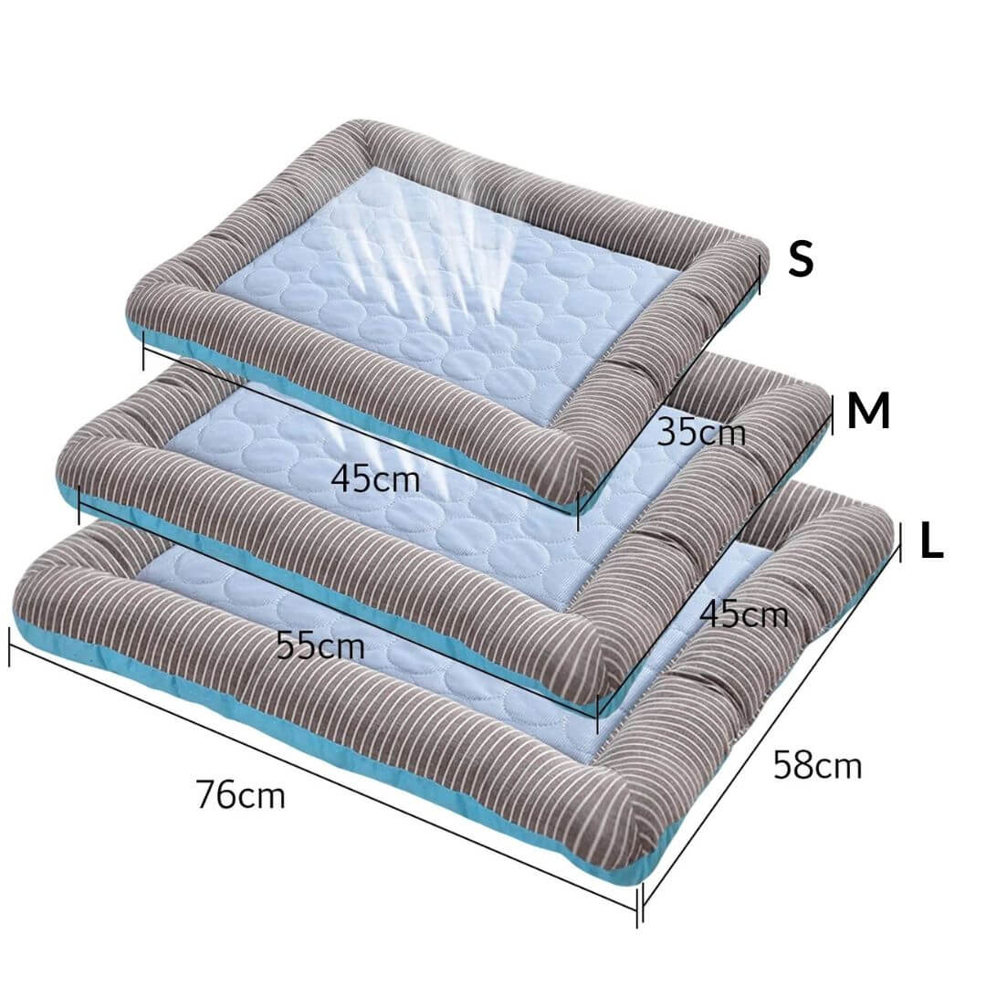 Tapis rafraîchissant pour animaux de compagnie - Tapis d'été pour chiens et chats