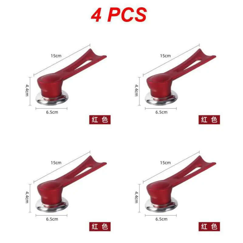 Poignée ergonomique pour couvercle de casserole - verticale