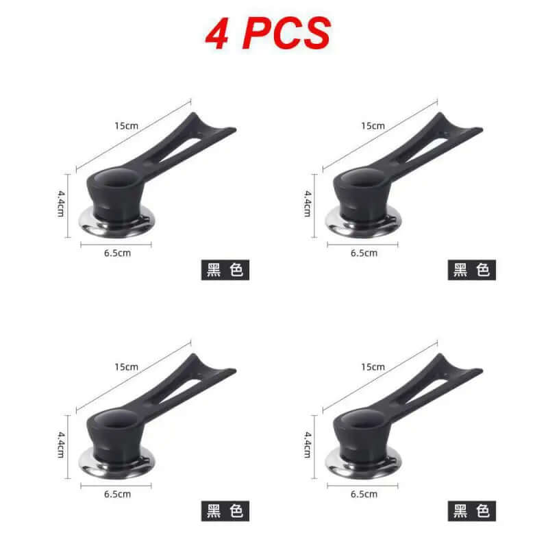 Poignée ergonomique pour couvercle de casserole - verticale