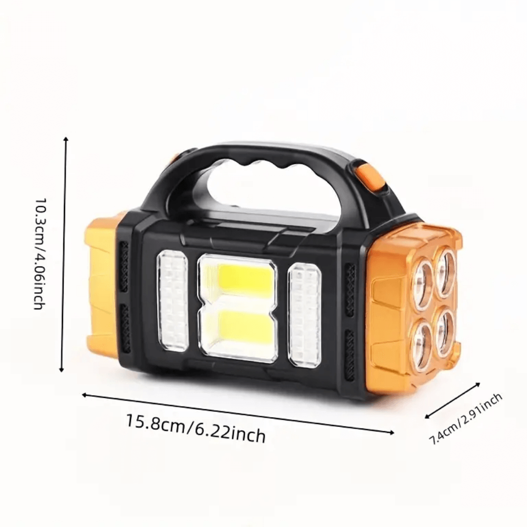 3-in-1 Solar-Notfalllampe mit Powerbank
