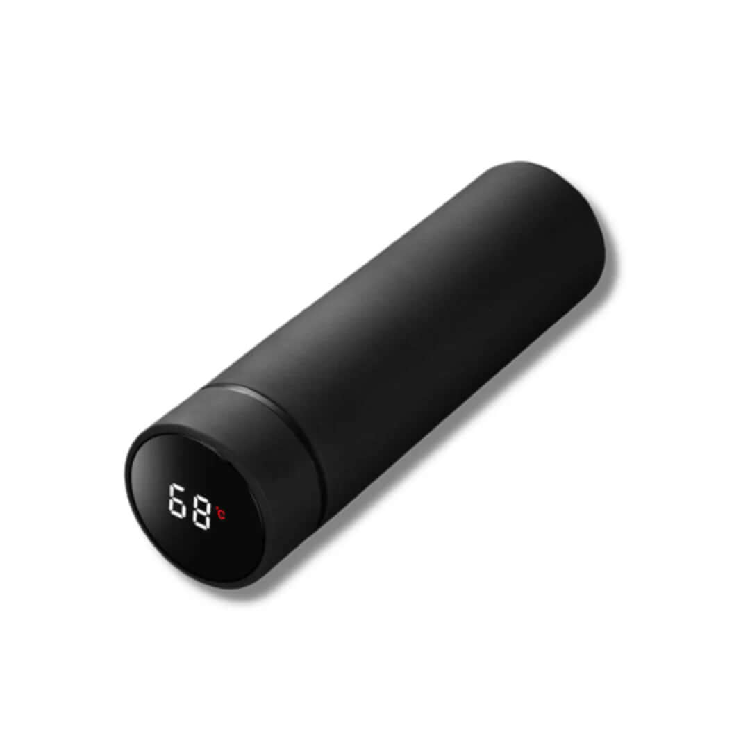Bouteille thermos en acier inoxydable avec thermomètre numérique