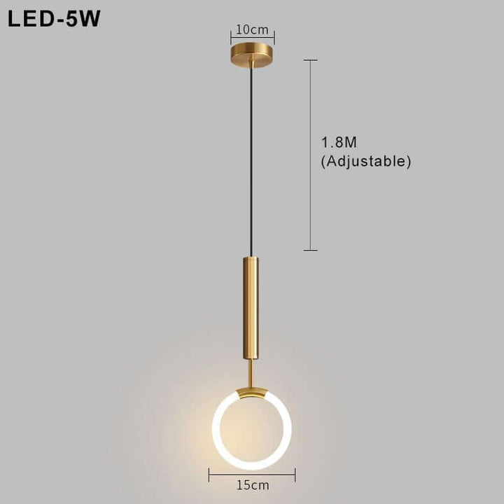 Suspension LED minimaliste