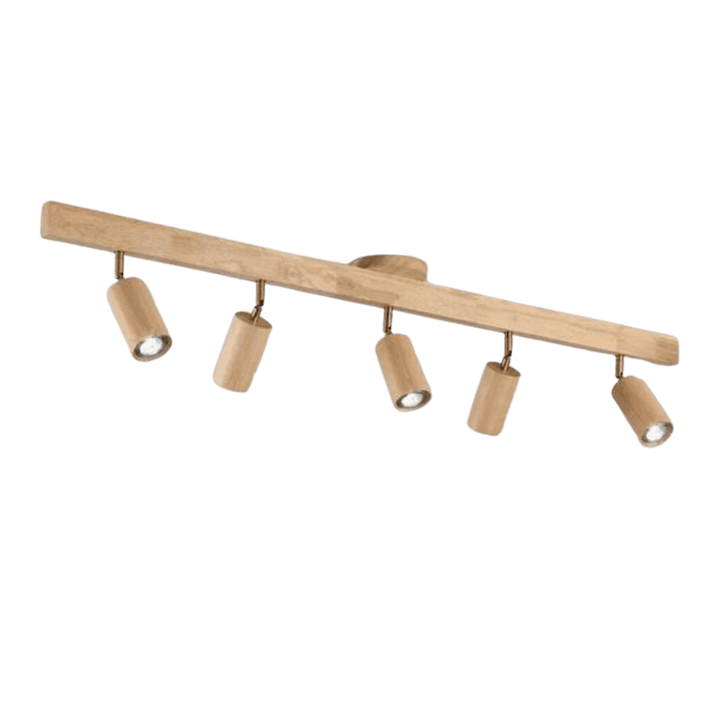 Spot de plafond orientable en bois EcoLux