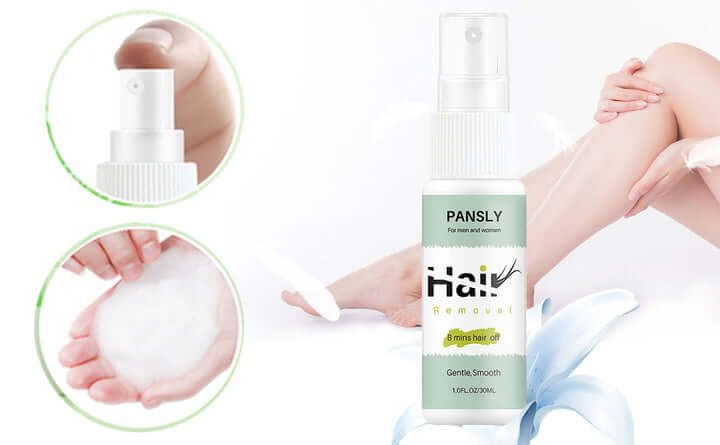 Haarwuchsverzögerndes Spray - Sanfte Haut, Langanhaltend Glatt