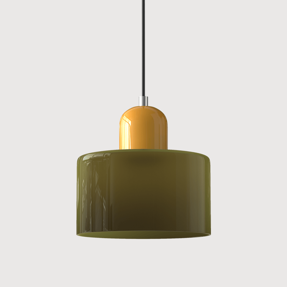 Bauhaus Glaspendelleuchte Modern