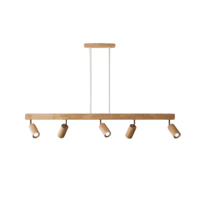 Spot de plafond orientable en bois EcoLux