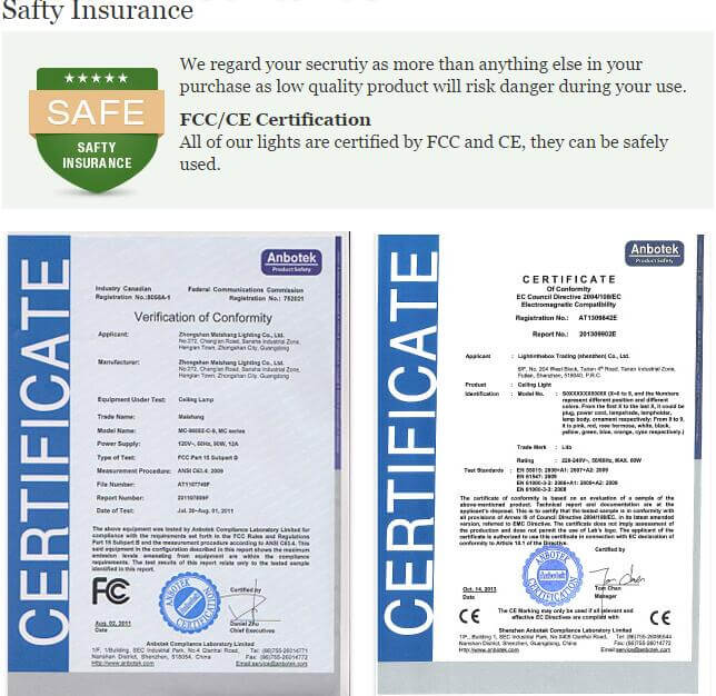 Suspension LED, vitrail et cuivre - Design moderne