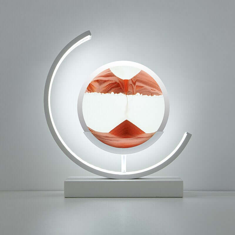 3D Sandbild Tischlampe - Dynamische Kunst