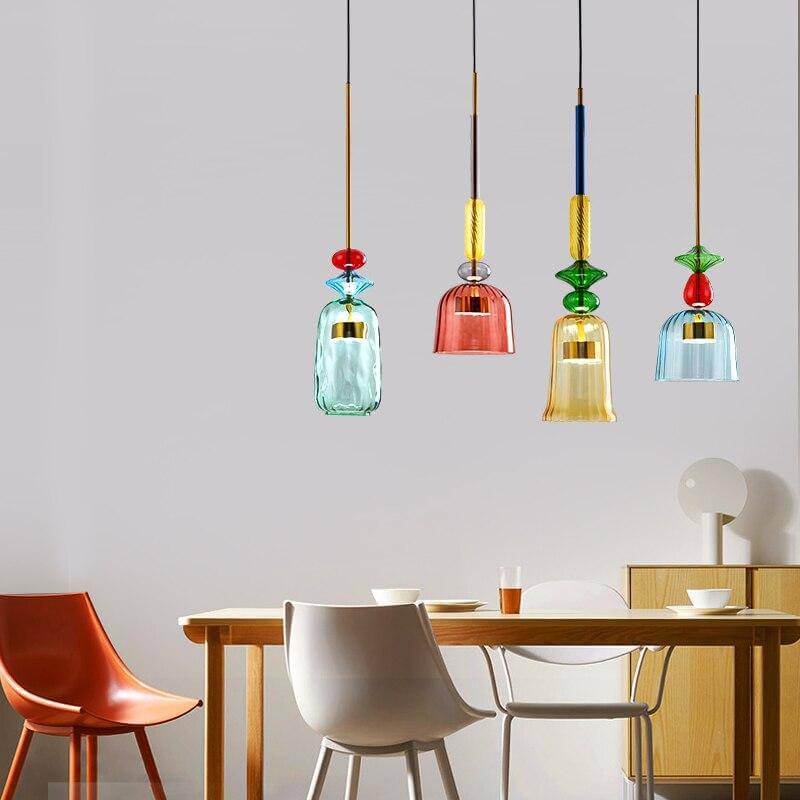 Bunte Hängeleuchte Modern - Sofia
