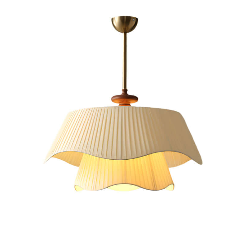 Suspension moderne avec des accents métalliques