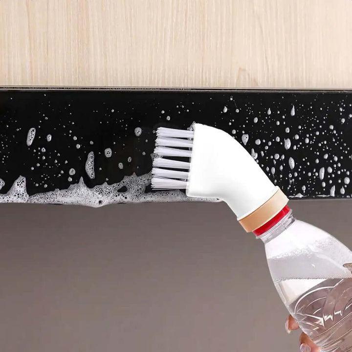 3er Set Flaschenbürstenaufsatz - Abnehmbar & Wiederverwendbar